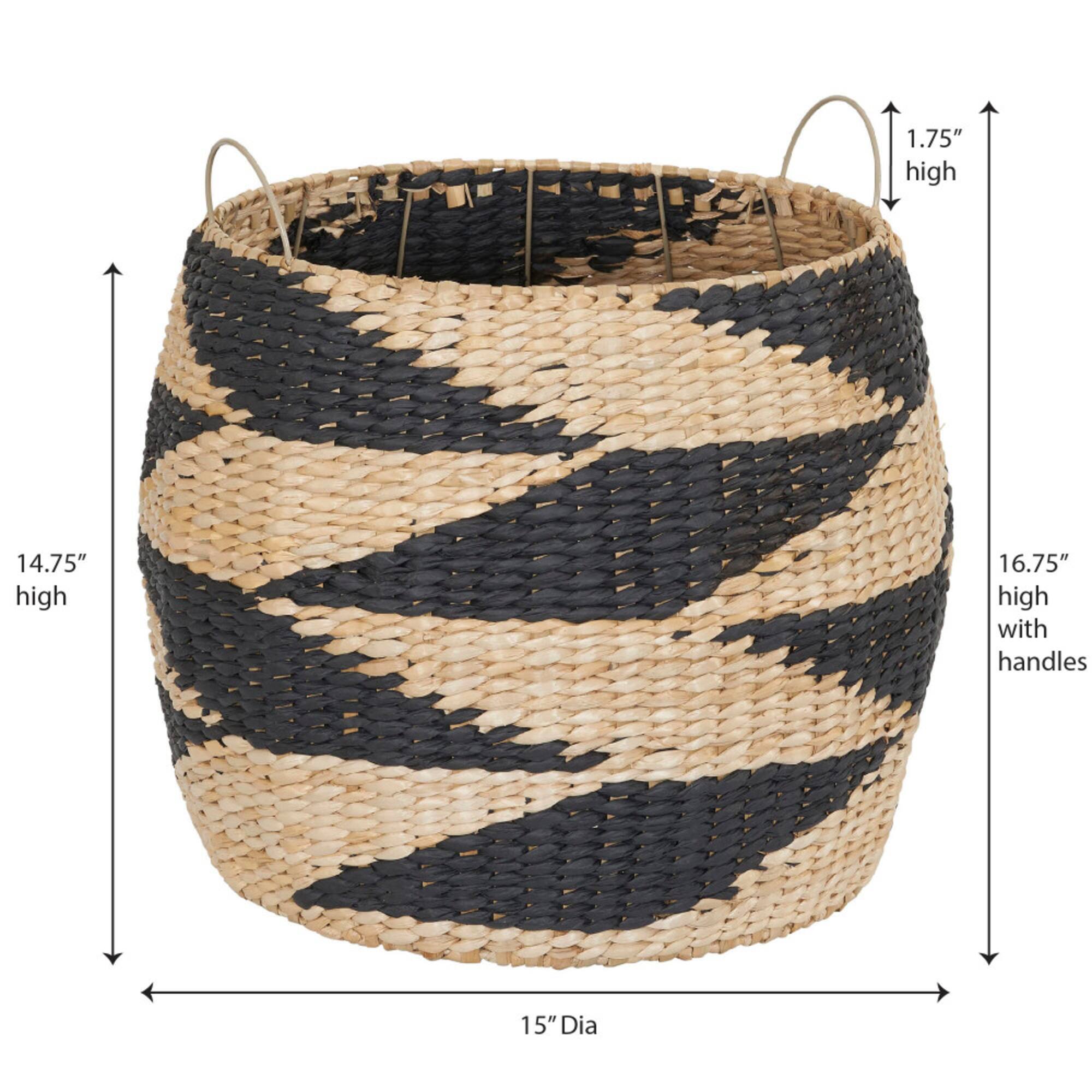 Household Essentials Large Woven Basket